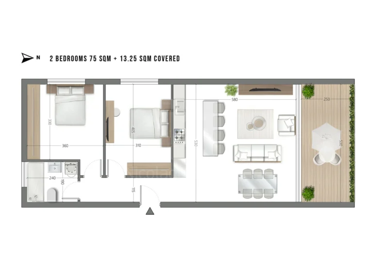 2 Bedroom Apartment for Sale in Limassol District