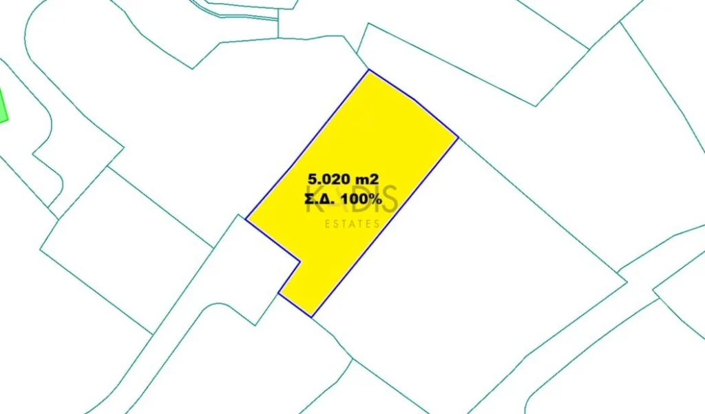5,020m² Plot for Sale in Dali, Nicosia District