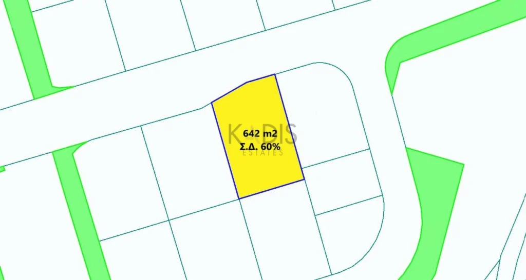 642m² Plot for Sale in Strovolos, Nicosia District