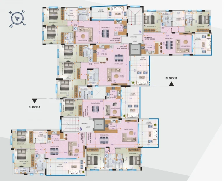 3 Bedroom Apartment for Sale in Aradippou, Larnaca District