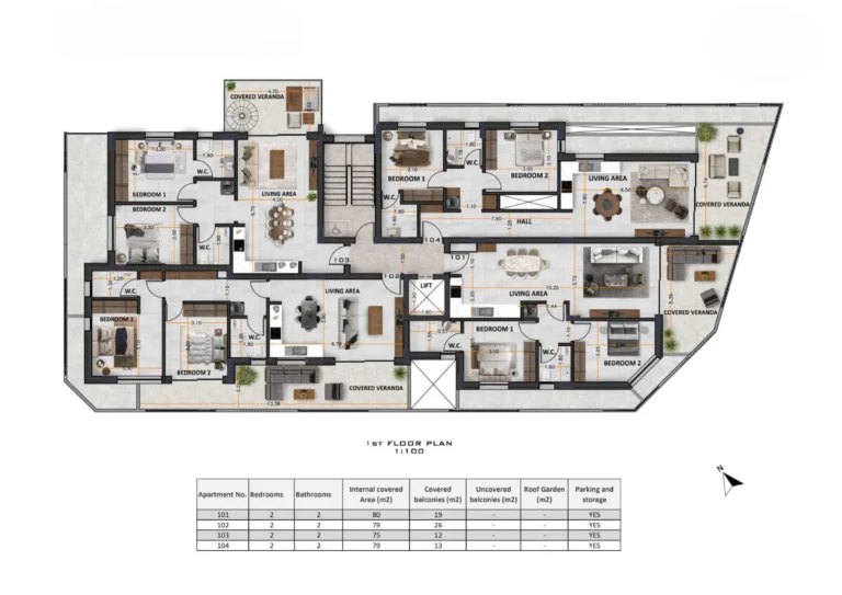 2 Bedroom Apartment for Sale