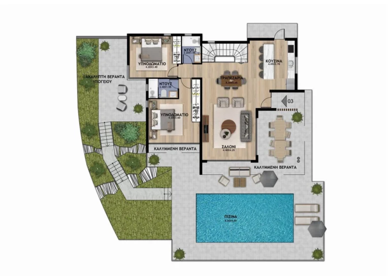 3 Bedroom House for Sale in Pegeia, Paphos District