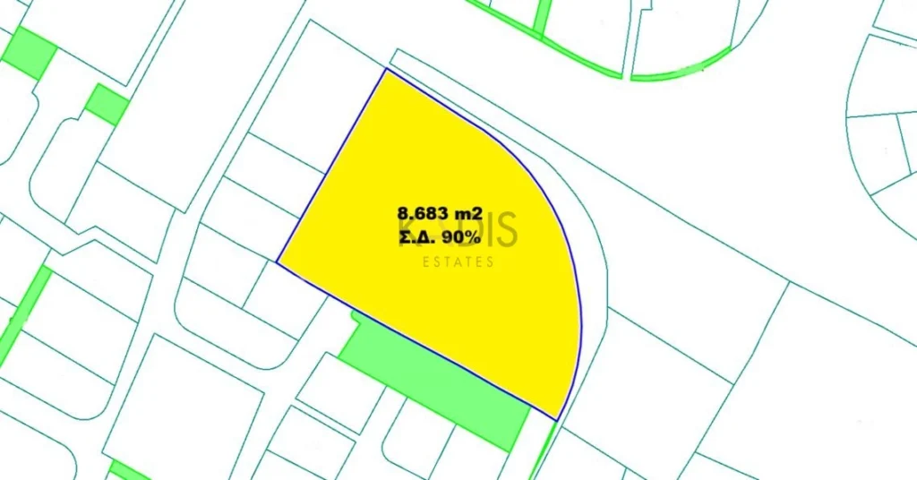 8,683m² Plot for Sale in Aglantzia, Nicosia District