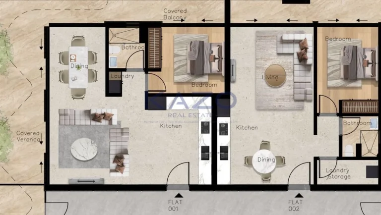 1 Bedroom Apartment for Sale in Paphos – Agios Theodoros