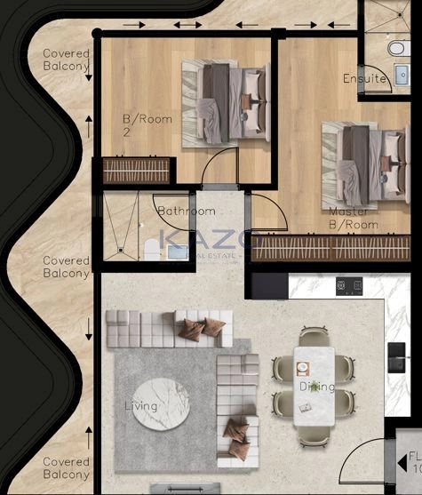 2 Bedroom Apartment for Sale in Paphos – Agios Theodoros