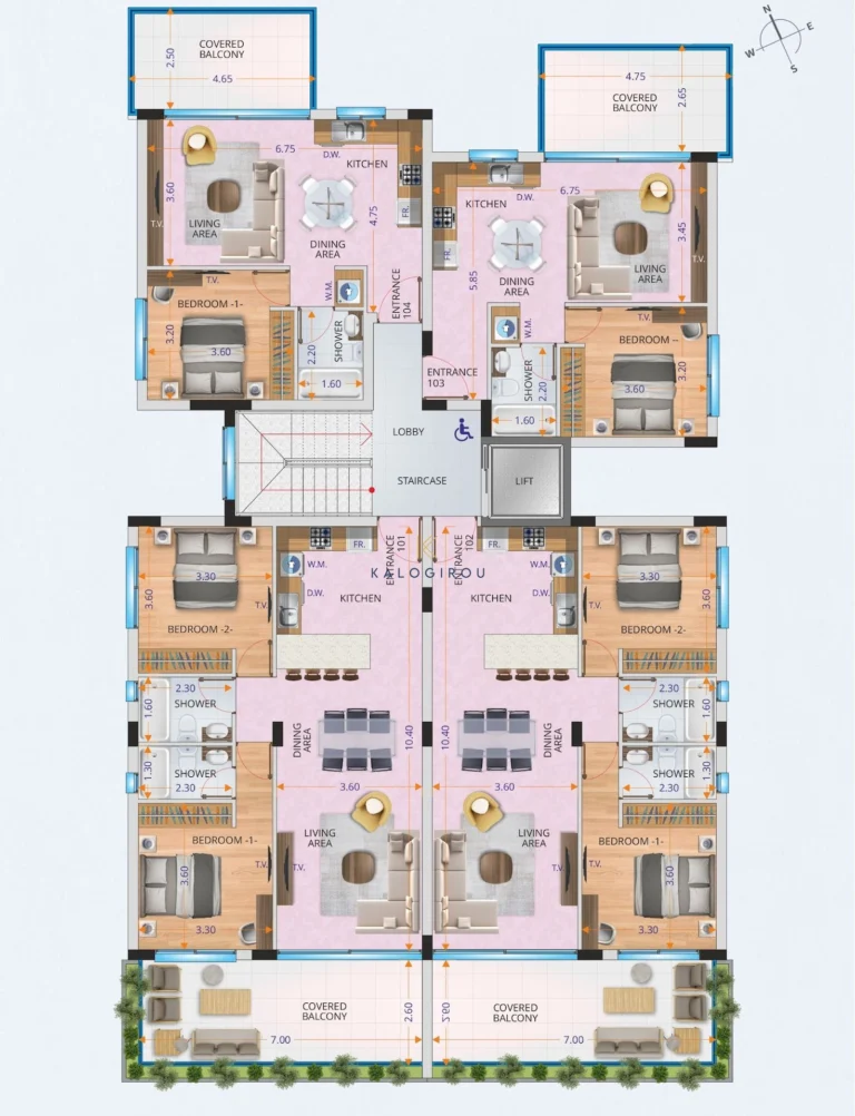2 Bedroom Apartment for Sale in Aradippou, Larnaca District