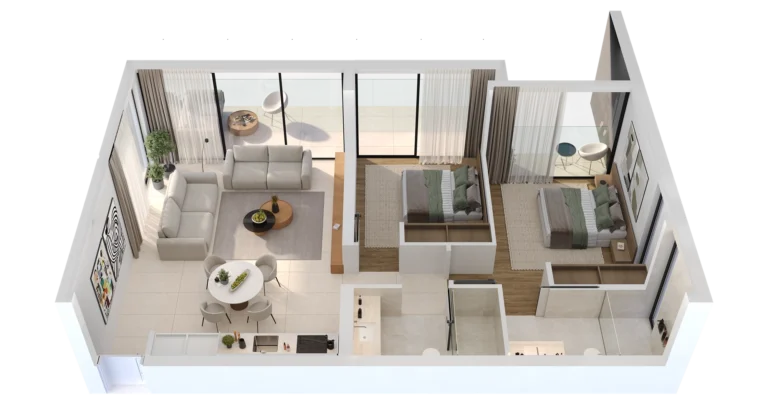 2 Bedroom Apartment for Sale in Paphos – Agios Theodoros