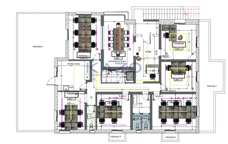 210m² Office for Rent in Limassol District