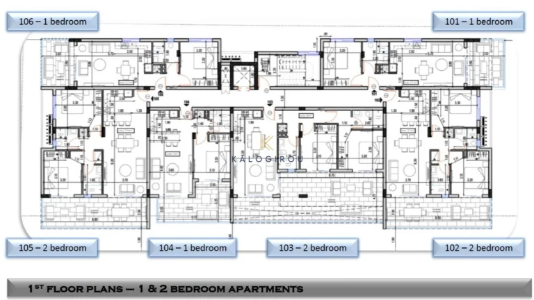 1 Bedroom Apartment for Sale in Aradippou, Larnaca District