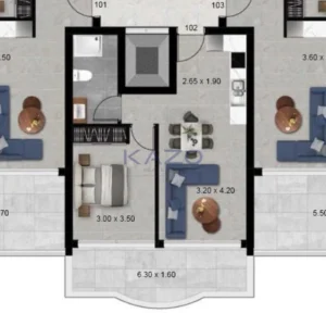 2 Bedroom Apartment for Sale in Limassol – Agios Athanasios