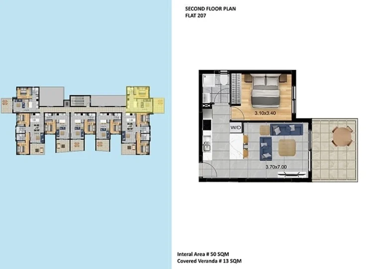 1 Bedroom Apartment for Sale in Limassol – Agios Athanasios