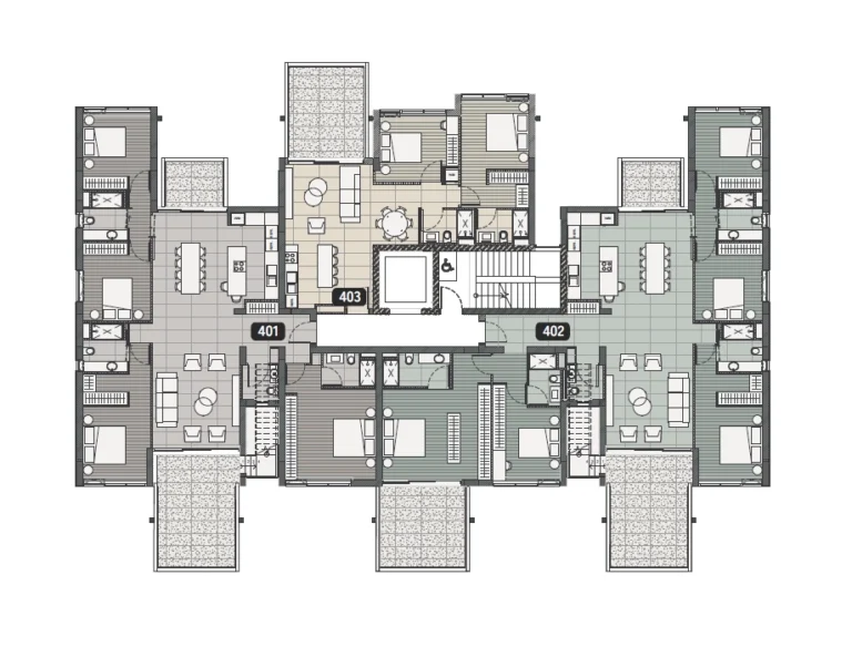 4 Bedroom Apartment for Sale in Germasogeia, Limassol District