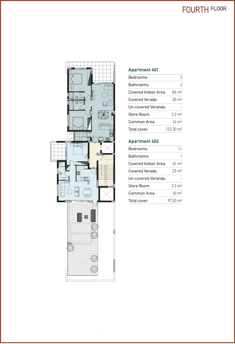 2 Bedroom Apartment for Sale in Limassol – Omonoia