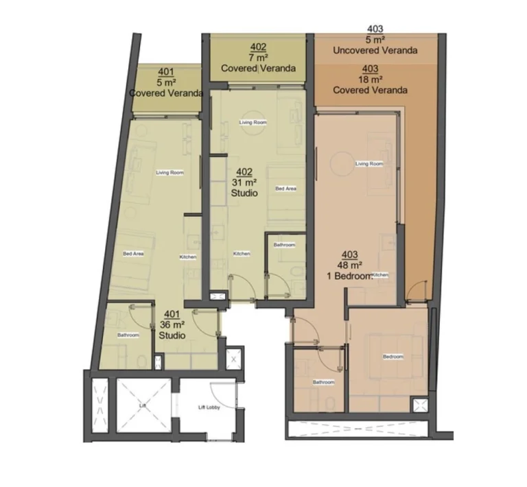 41m² Apartment for Sale in Limassol – Katholiki