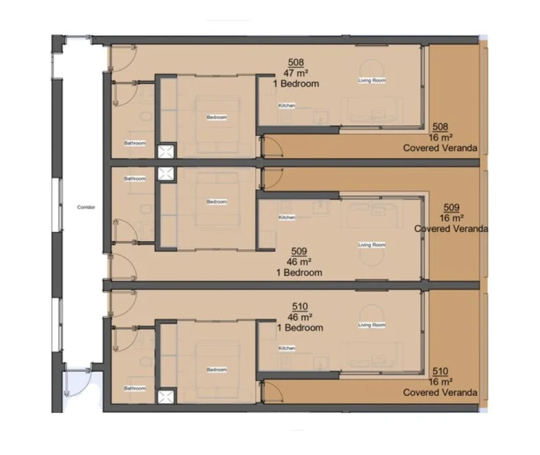 1 Bedroom Apartment for Sale in Limassol – Katholiki