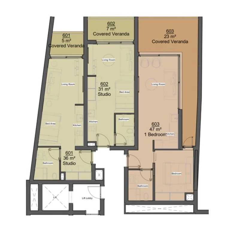 38m² Apartment for Sale in Limassol – Katholiki