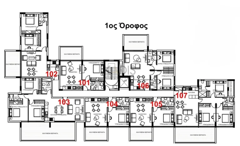 1 Bedroom Apartment for Sale in Kato Polemidia, Limassol District