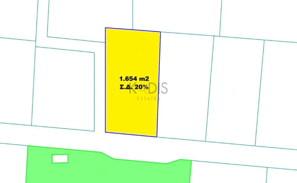 1,654m² Plot for Sale in Kornos, Larnaca District