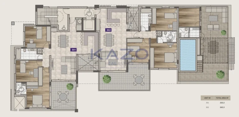 3 Bedroom Apartment for Sale in Limassol – Agios Athanasios