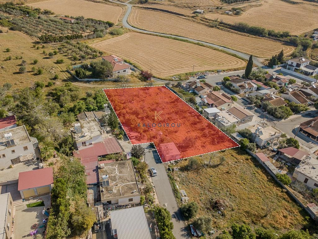 1,087m² Plot for Sale in Ormideia, Larnaca District