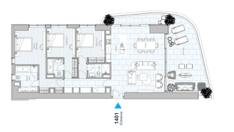 3 Bedroom Apartment for Sale in Nicosia – Agios Ioannis, Limassol District
