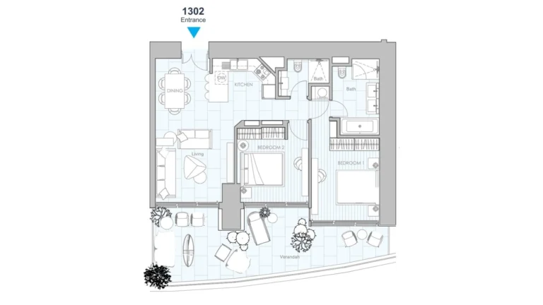 2 Bedroom Apartment for Sale in Nicosia – Agios Ioannis, Limassol District