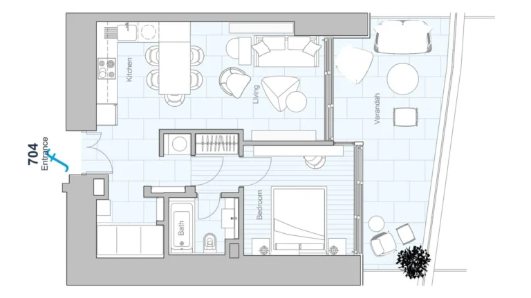 1 Bedroom Apartment for Sale in Nicosia – Agios Ioannis, Limassol District