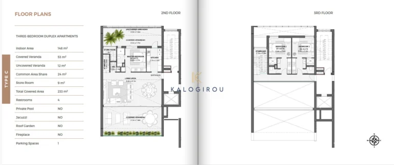 2 Bedroom Apartment for Sale in Germasogeia, Limassol District