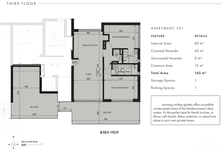 2 Bedroom Apartment for Sale in Limassol – Agia Fyla