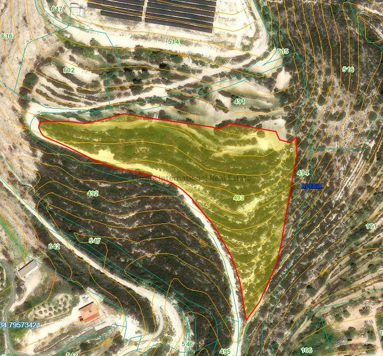 36,996m² Plot for Sale in Apesia, Limassol District