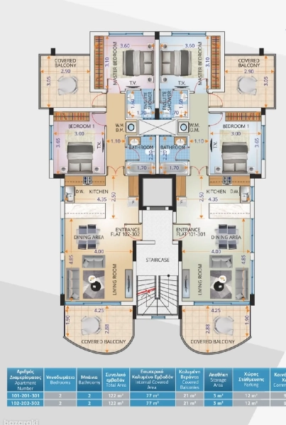 2 Bedroom Apartment for Sale in Larnaca District