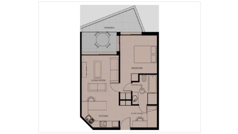 1 Bedroom Apartment for Sale in Chlorakas, Paphos District