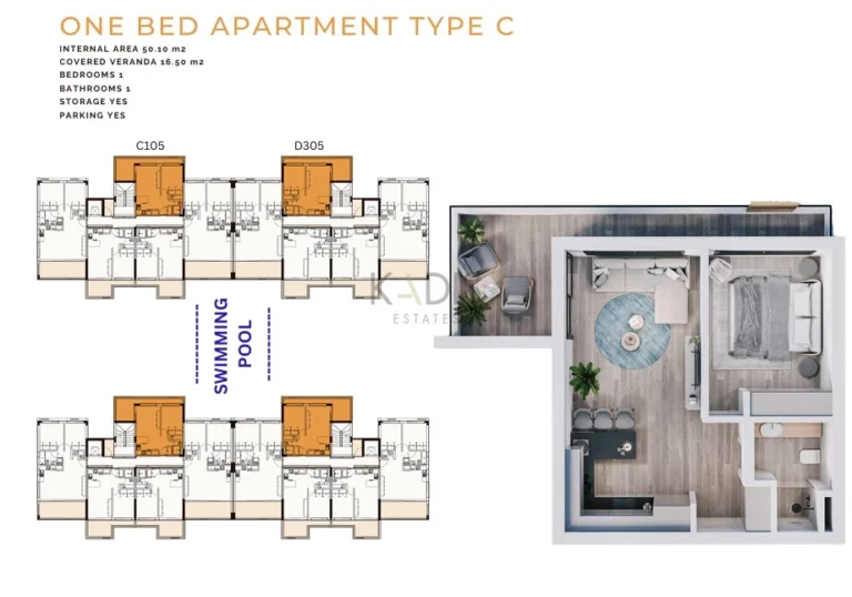 4 Bedroom Apartment for Sale in Limassol – Zakaki