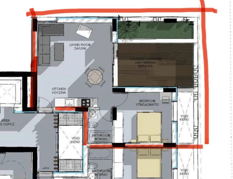 1 Bedroom Apartment for Sale in Paphos – Agios Theodoros