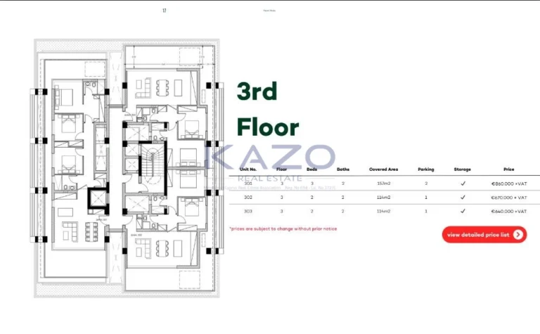 2 Bedroom Apartment for Sale in Limassol District