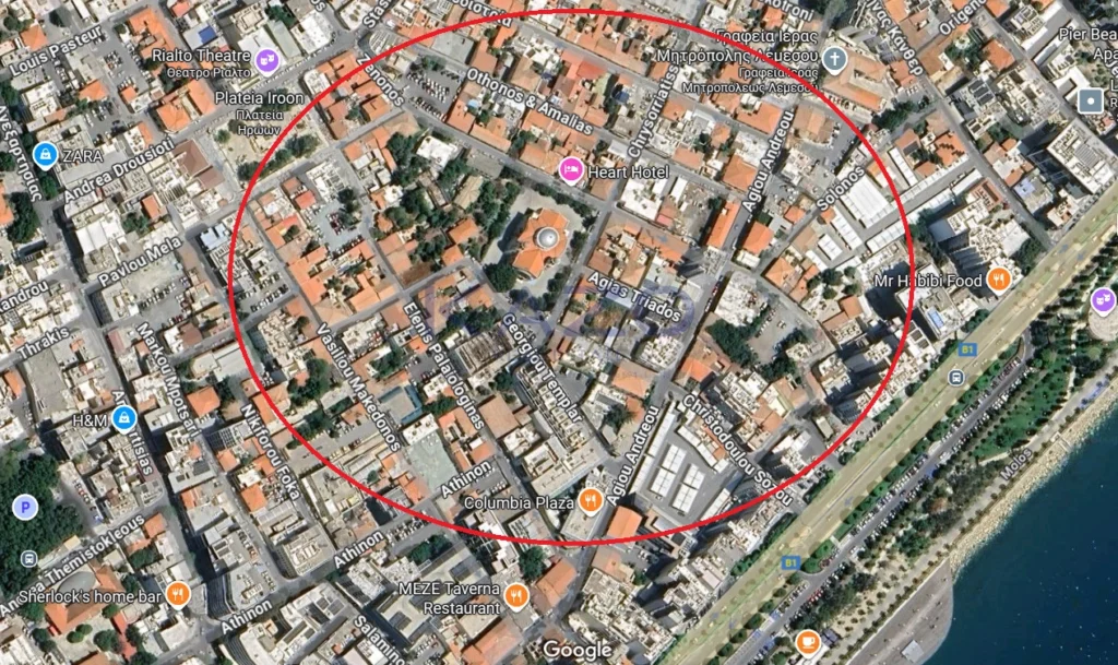 627m² Plot for Sale in Limassol District