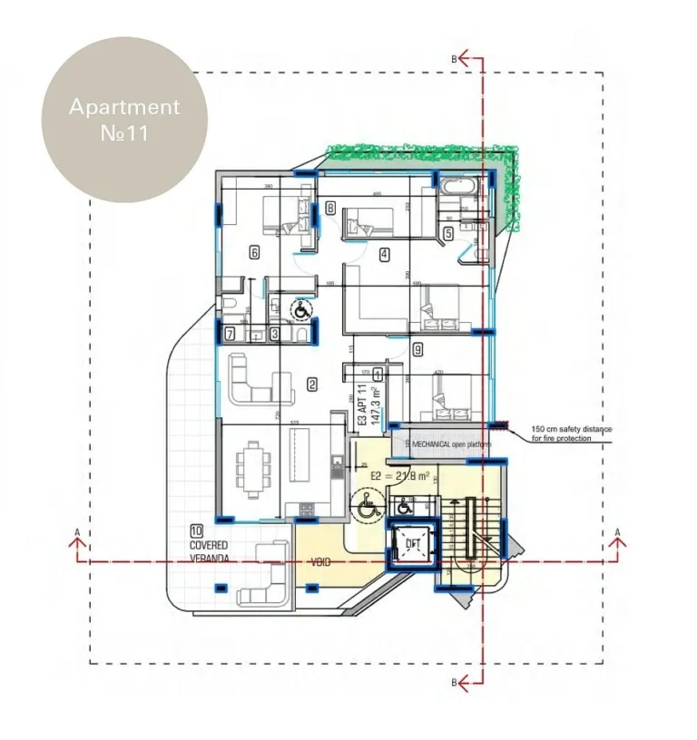 4 Bedroom Apartment for Sale in Limassol – Petrou kai Pavlou
