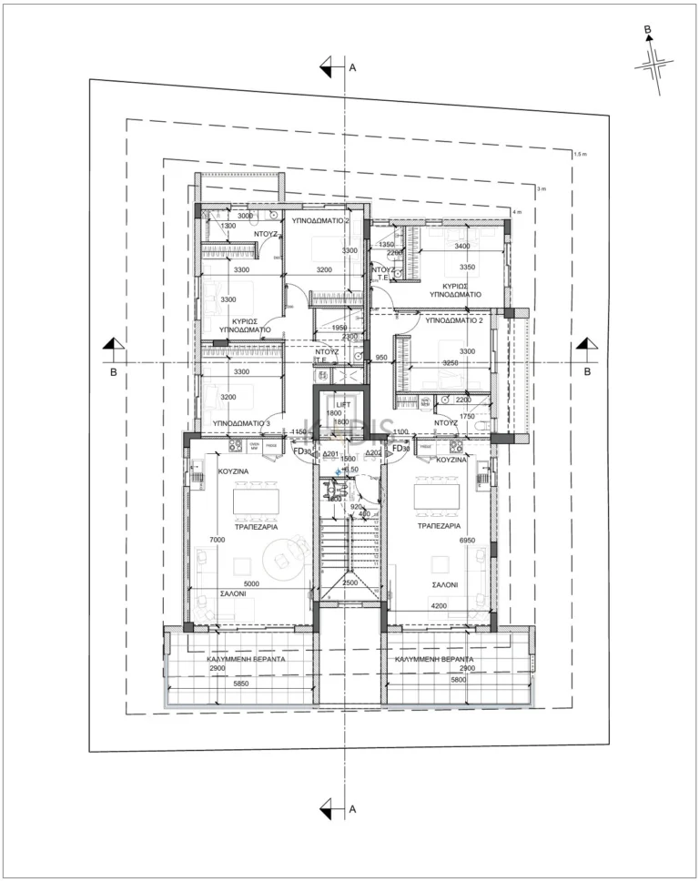 2 Bedroom Apartment for Sale in Agios Dometios, Nicosia District
