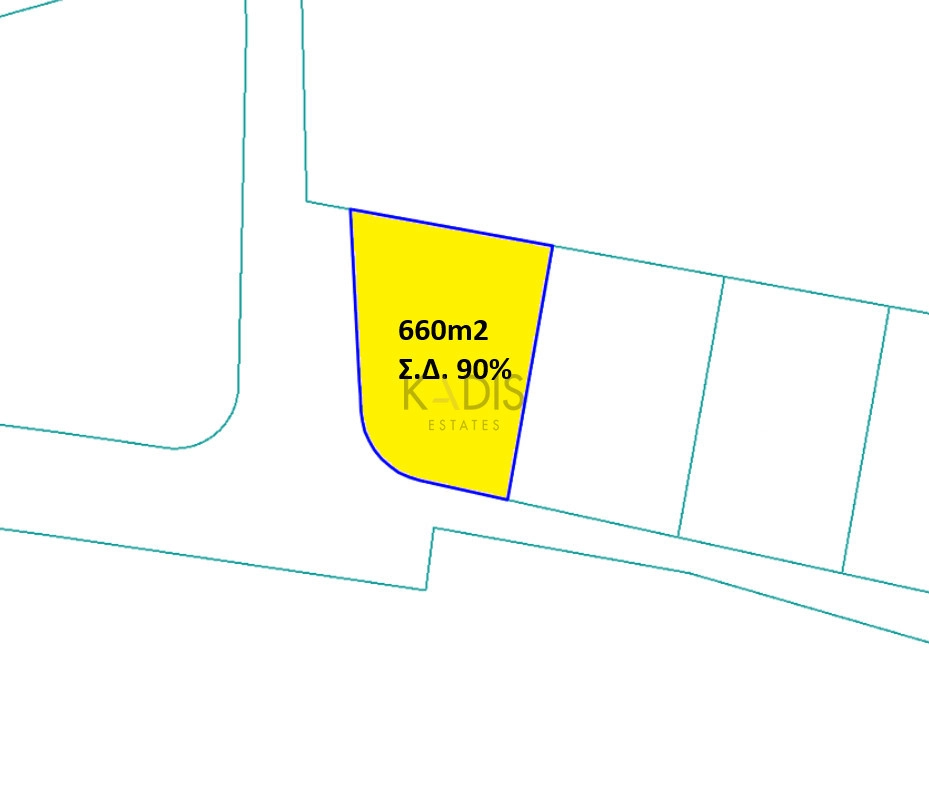 660m² Plot for Sale in Dali, Nicosia District