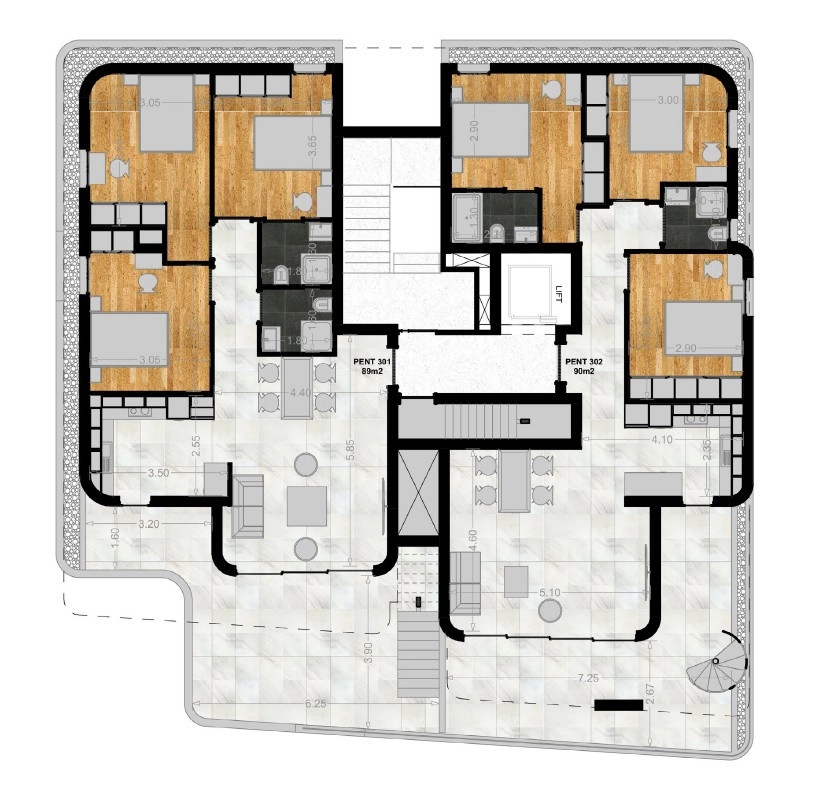 3 Bedroom Apartment for Sale in Limassol – Zakaki
