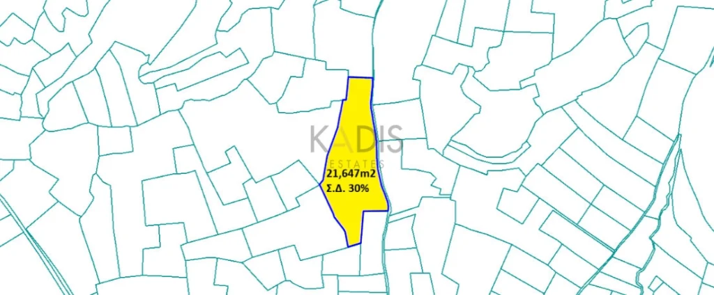 21,647m² Plot for Sale in Dali, Nicosia District