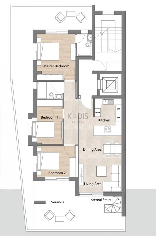 2 Bedroom Apartment for Sale in Larnaca District
