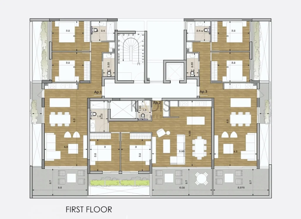 2 Bedroom Apartment for Sale in Limassol – Agios Athanasios