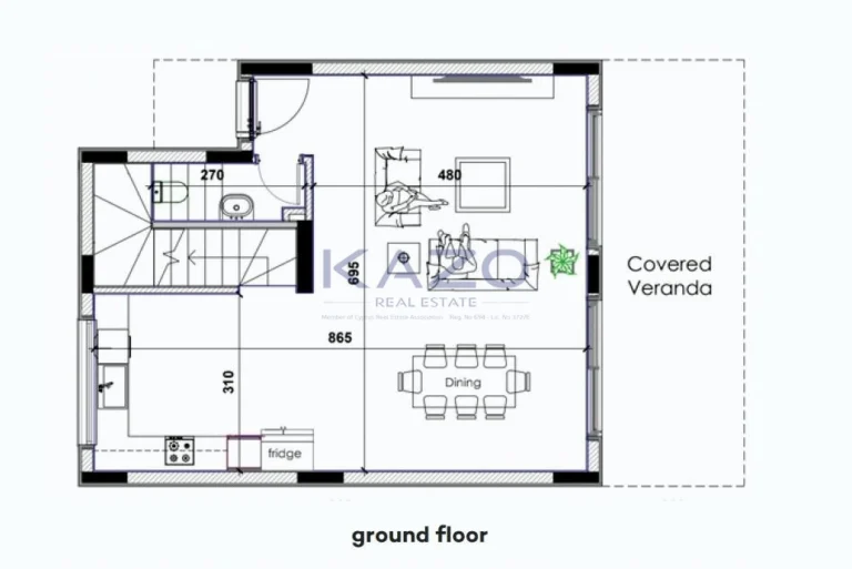 2 Bedroom House for Sale in Parekklisia, Limassol District