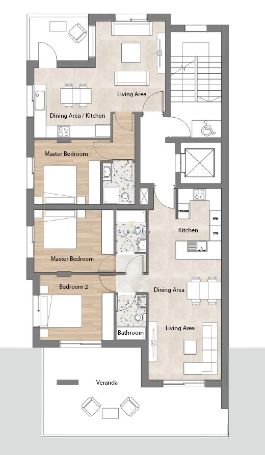 2 Bedroom Apartment for Sale in Drosia, Larnaca District