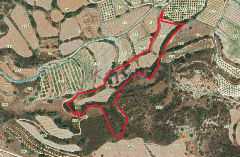 21,012m² Plot for Sale in Pissouri, Limassol District