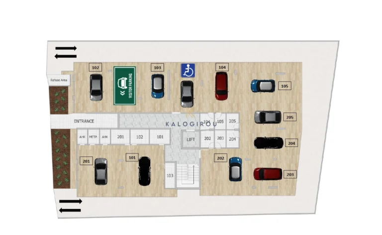 1 Bedroom Apartment for Sale in Oroklini, Larnaca District