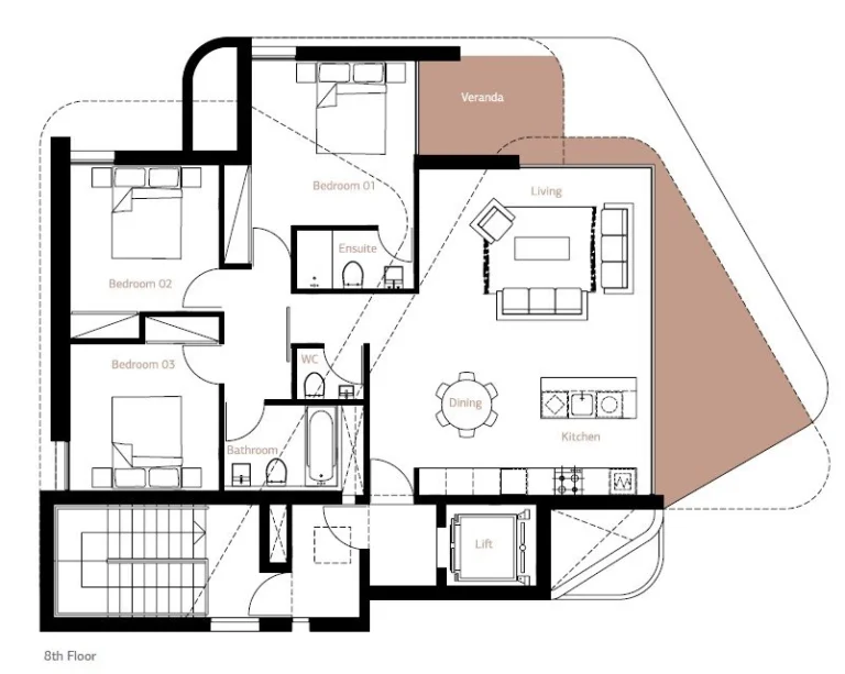 3 Bedroom Apartment for Sale in Larnaca District