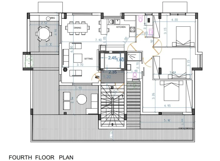 3 Bedroom Apartment for Sale in Paphos – Universal
