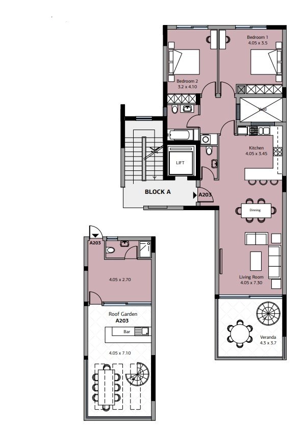 2 Bedroom Apartment for Sale in Germasogeia, Limassol District